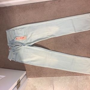 NWT Levis 514 30x32 whitewash jeans